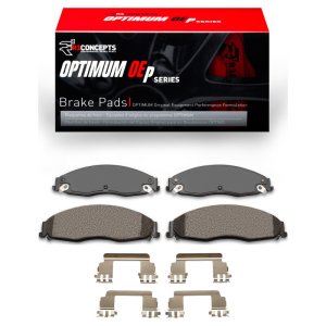 Cadillac CTS Brake Pads - Front - R1 Concepts - Optimum OE - `03-`08